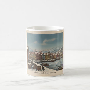 Tasse de Noël de Bergen, Norvège