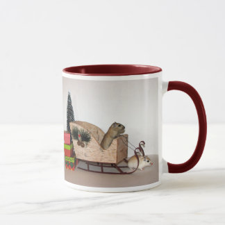 Tasse de Noël de gerbille