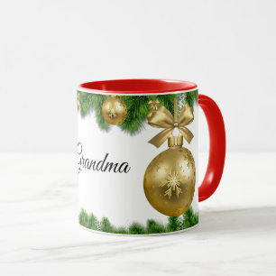 Tasse de Noël de grand-mère