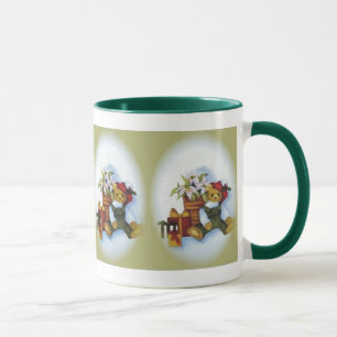tasse de Noël de nounours
