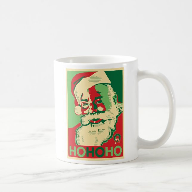 Tasse de Noël de Père Noël - HoHoHo (Droite)