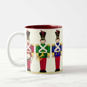 Tasse de Noël de soldats de jouet