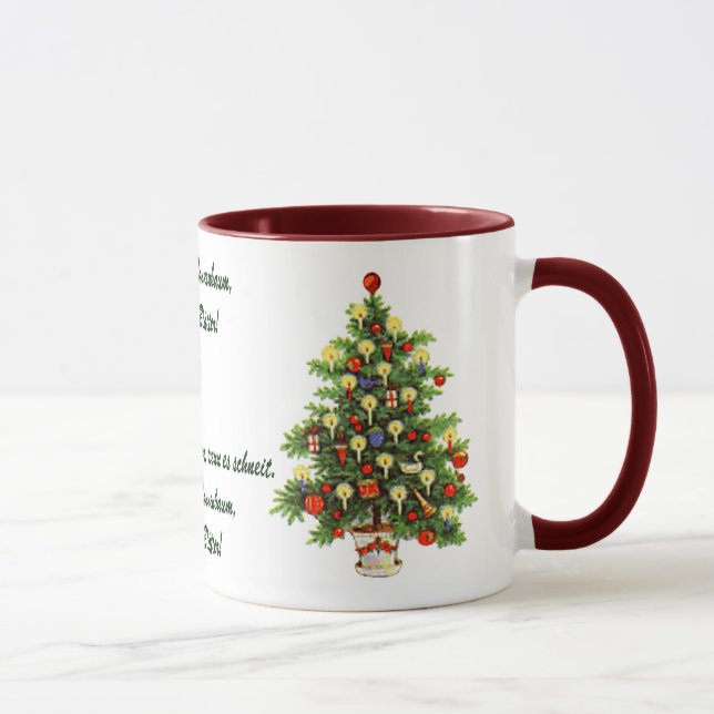 Tasse de Noël d'O Tannenbaum (Droite)