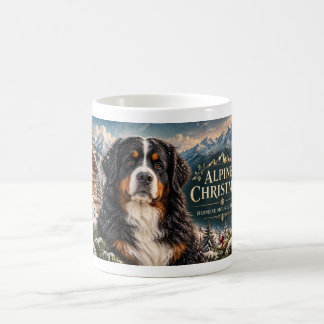 Tasse de Noël du chien de montagne bernois | Noël 