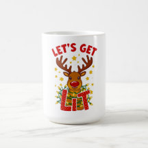 Tasse de Noël Let's Get Lit