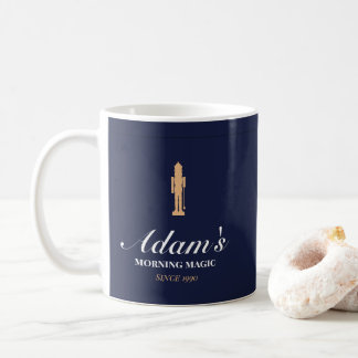 Tasse de Noël minimaliste élégante personnalisée