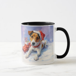 Tasse de Noël pour Amoureux des Chiens