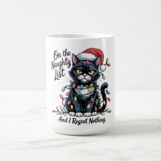 Tasse de Noël pour chat vilain – Chapeau de Père N