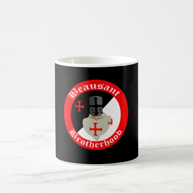 Tasse de noir de confrérie de Beausant (Centre)