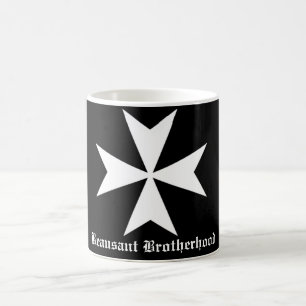 Tasse de noir de confrérie de Hospitaller Beausan