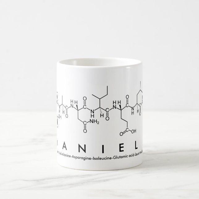 Tasse de nom de peptide de Daniela (Centre)