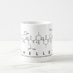 Tasse de nom de peptide de Shelley