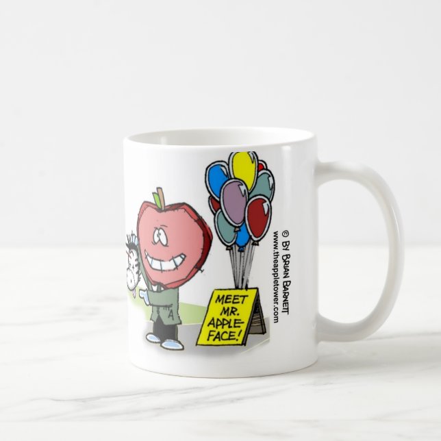 Tasse de Normand et de mascotte de ville (Droite)