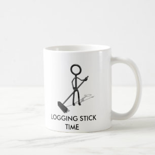 Tasse de notation de temps de bâton