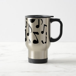 Tasse de notes musicales