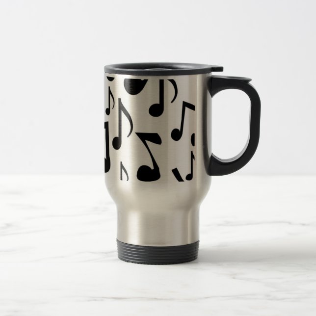Tasse de notes musicales (Droit)