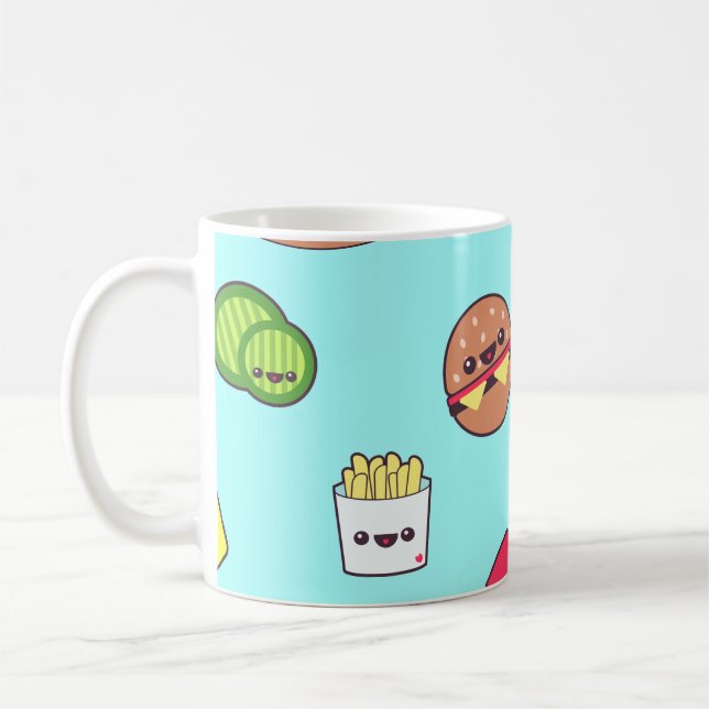 Tasse de nourriture de Kawaii (Gauche)