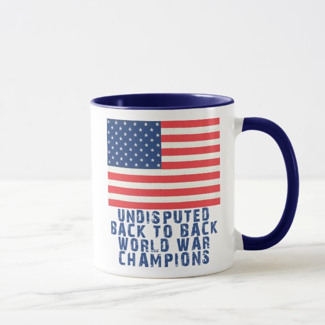 Tasse De nouveau aux champions arrières de guerre (Droite)