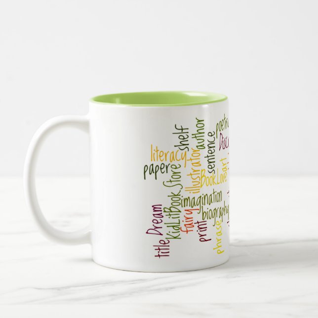 Tasse de nuage de livre (Gauche)