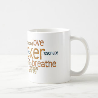 Tasse de nuage de mot