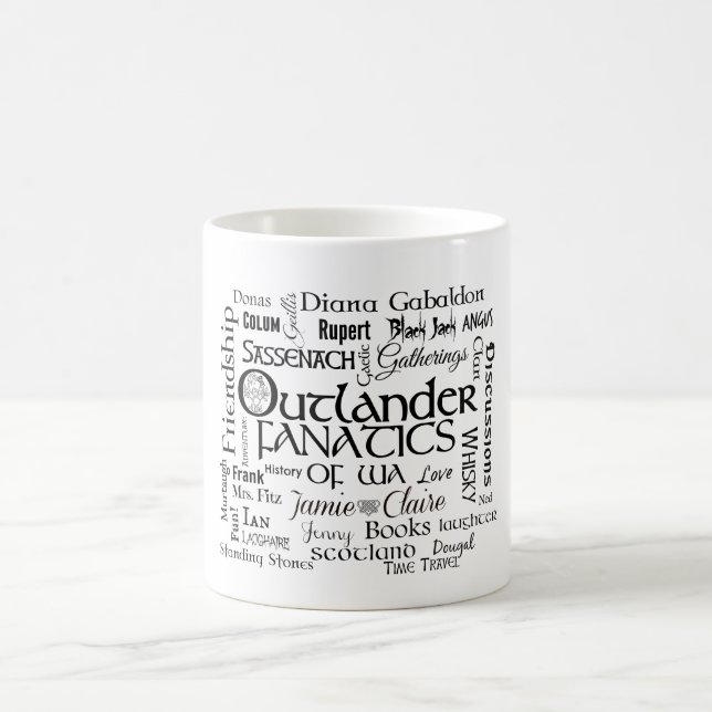 Tasse de nuage de mot d'OFWA (Centre)