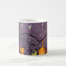 Tasse de nuit étoilée