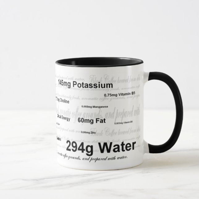 Tasse de nutrition de café (Droite)