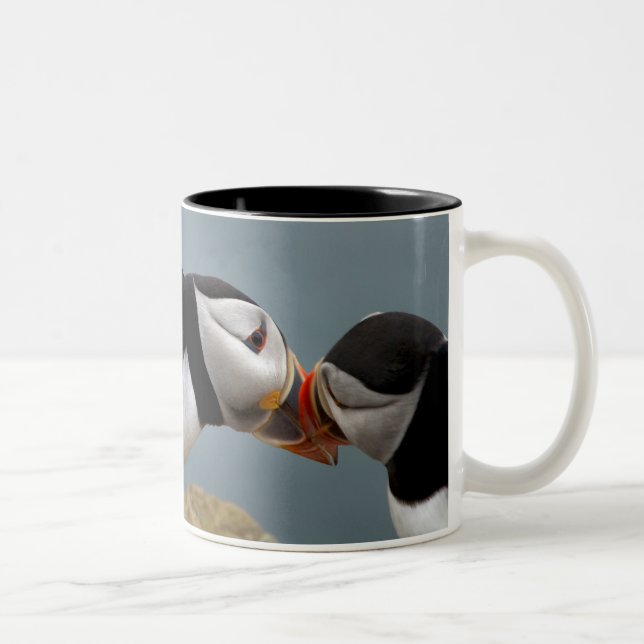 Tasse de paires de macareux (Droit)