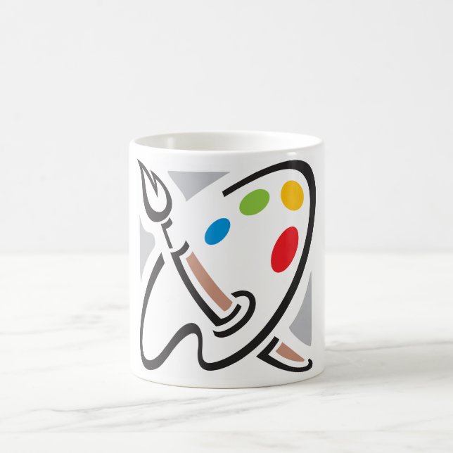 Tasse de palette de peintres (Centre)