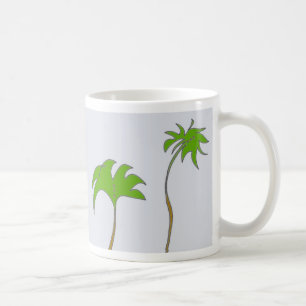 Tasse de palmiers dattiers