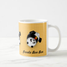 Tasse de panda de roulement