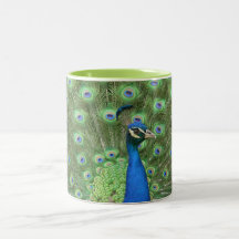 Tasse de paon