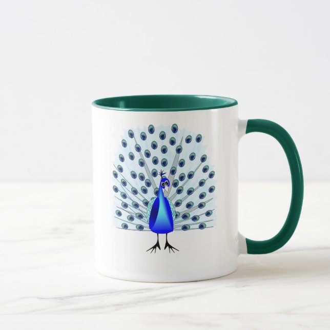 Tasse de paon (Droite)