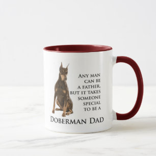 Tasse de papa de dobermann