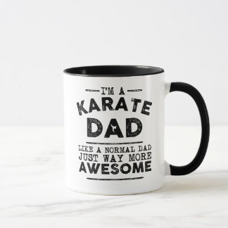 Tasse de papa de karaté (noir)