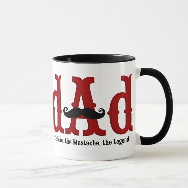 Tasse de papa de moustache (Droite)