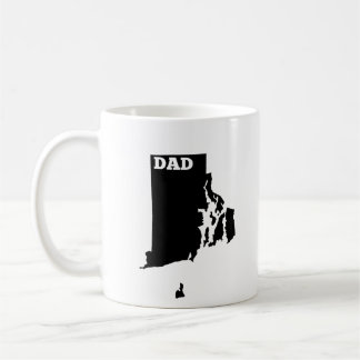 Tasse de papa d'état d'Île de Rhode