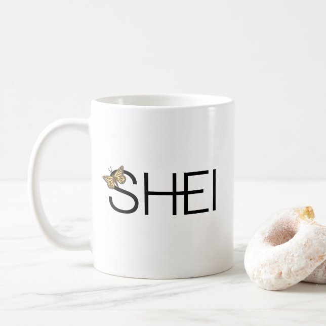 Tasse de papillon (Avec donut)