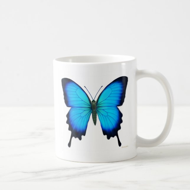 Tasse de papillon de Papilio Ulysse (Droite)