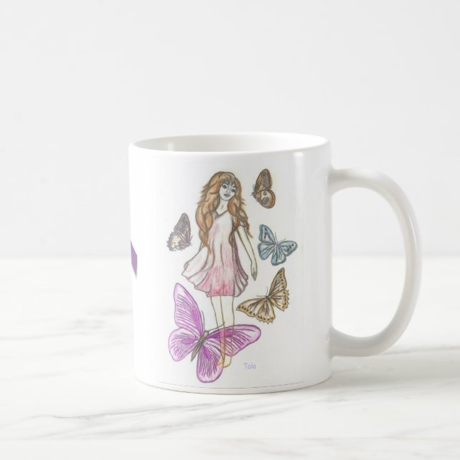 Tasse de papillons - 15 onces (Droite)