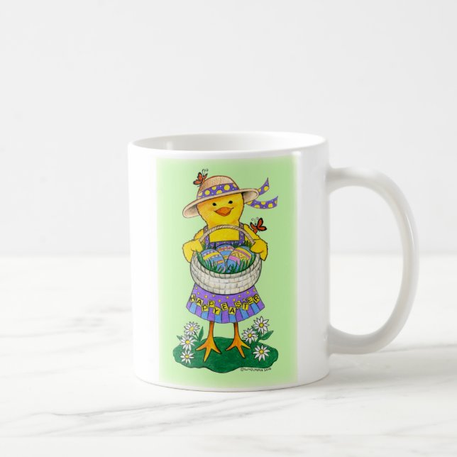 Tasse de Pâques de poussin de bébé (Droite)