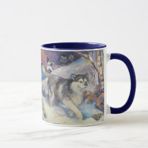 Tasse de paquet de Malamute
