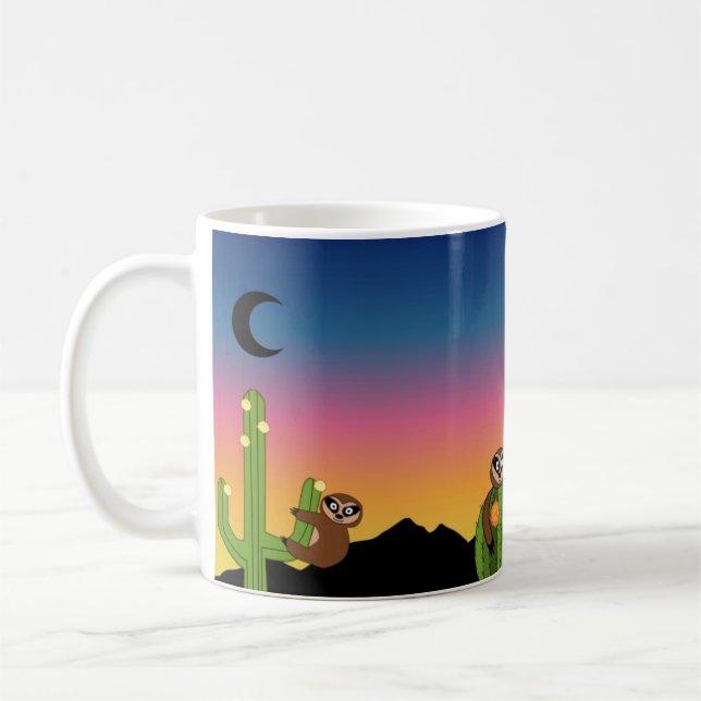 Tasse de paresse de Mojave, paresses sur le (Gauche)
