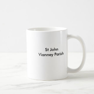 Tasse de paroisse de St John Vianney