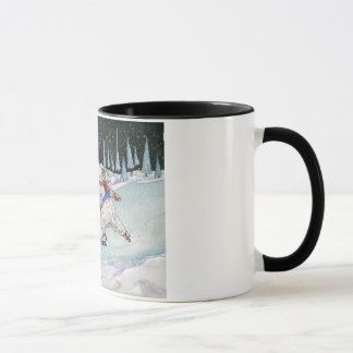 Tasse de patin d'hiver