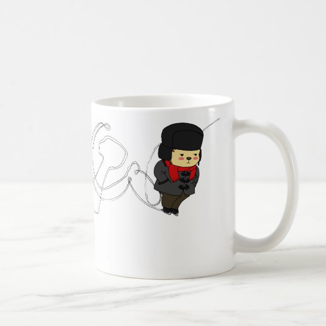 Tasse de patinage de Kolya et de Melaniya (Droite)