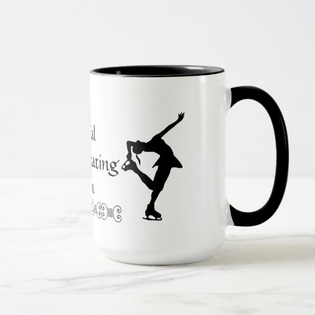 Tasse de patineur artistique - MAMAN (Droite)