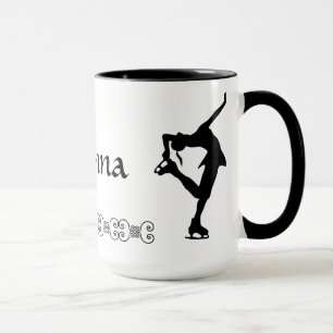 Tasse de patineur artistique - NOM