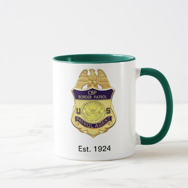 Tasse de patrouille de frontière (Droite)