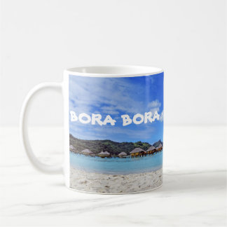 Tasse de pavillons d'Overwater de Polynésie